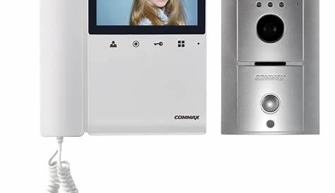 Interphone Video Commax Set DPV 4KE (including Camera DRC