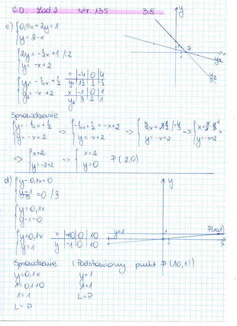3.8 Interpretacja geometryczna układu równań liniowych strona