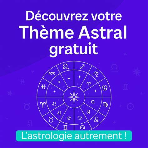 Votre thème astral Evozen Thème astral, Carte du ciel, Astrologie