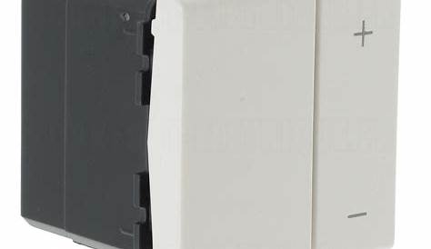 Interrupteur variateur 400w Legrand celiane blanc complet