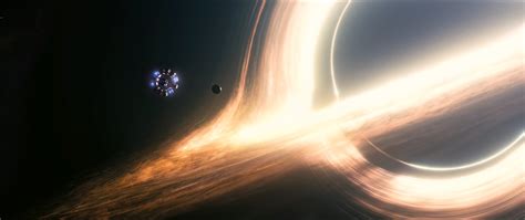 interstellar black hole rendering