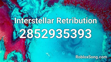 interstellar music roblox id