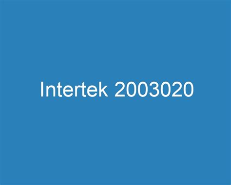 Intertek test Report Technometal Hvac
