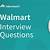 interview questions for walmart