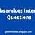 interview questions for web services