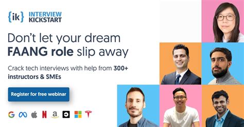 Interview Kickstart Instructors