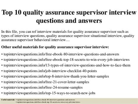 interview questions for quality manager in healthcare