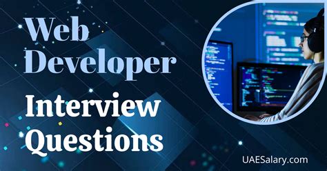 interview questions for web developer with answers