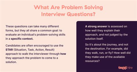 interview questions to evaluate problem solving skills