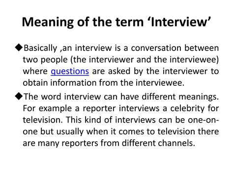 interviewee and interviewer meaning in urdu with example