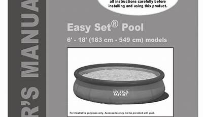 Intex Pool Manual