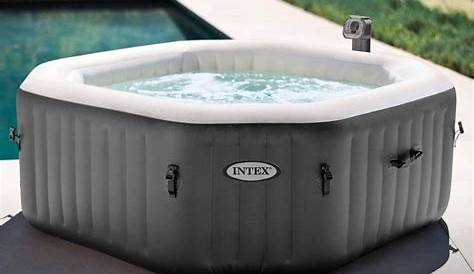 Intex Pure Spa 6 Person Inflatable Portable Hot Tub with