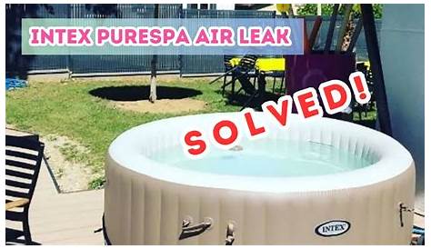 Intex Pure Spa Pump Leaking spa SSPH102 Hot Bubbler Works