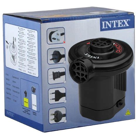intex built in fast fill electric pump