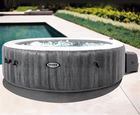 Intex Jacuzzi Grijs