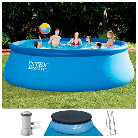 Intex + Intex Easy Set Up 10 Foot x 30 Inch Pool