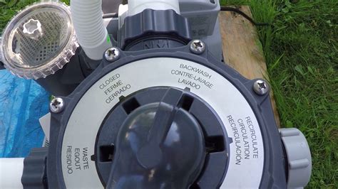 Intex Above Ground Plunger Valves with Gaskets and Nuts + Hose Adapters