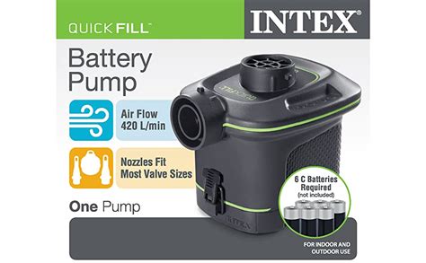 Intex 13" DuraBeam ComfortPlush Airbed W/QuickFill Plus Internal Pump