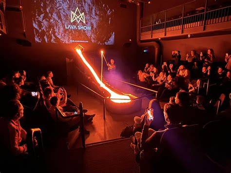 intimate lava show