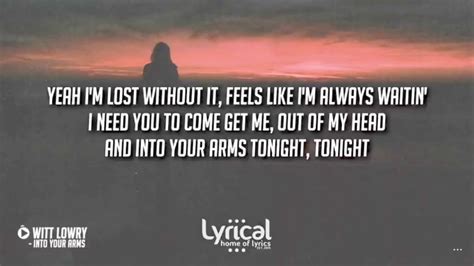 into your arms song lyrics