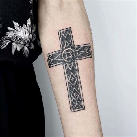 The Best Intricate Cross Tattoo Designs References