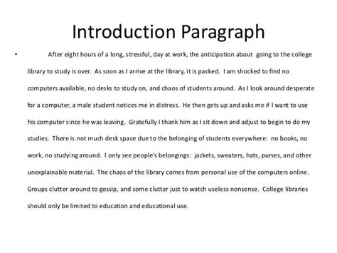 intro paragraph examples college