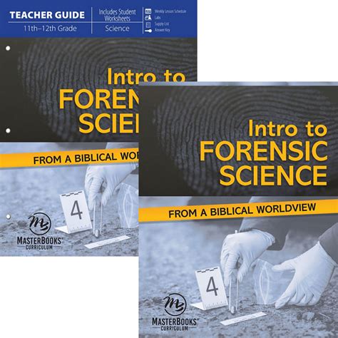 intro to forensic science curriculum