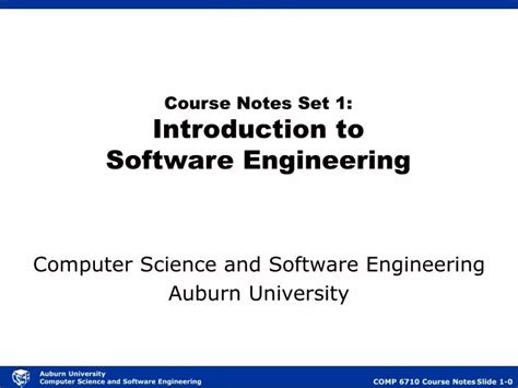 intro to software engineering notes