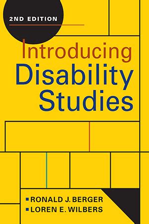 Awasome Introducing Disability Studies 2Nd Edition Pdf New