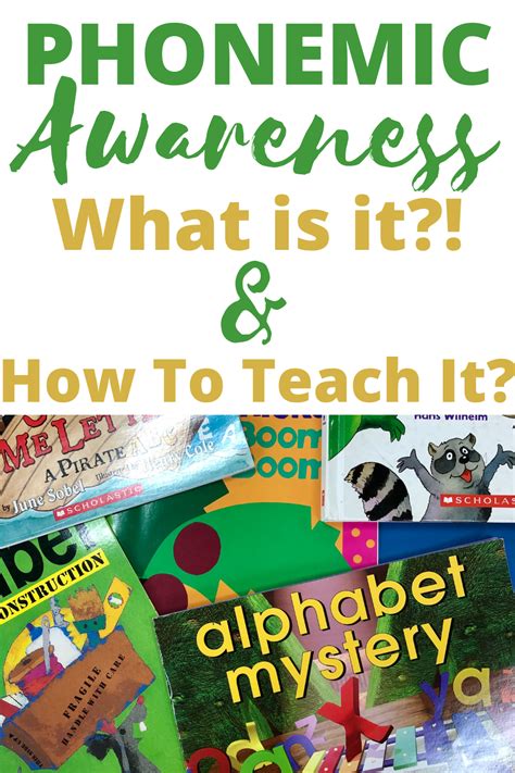 Introducing Phonemic Awareness