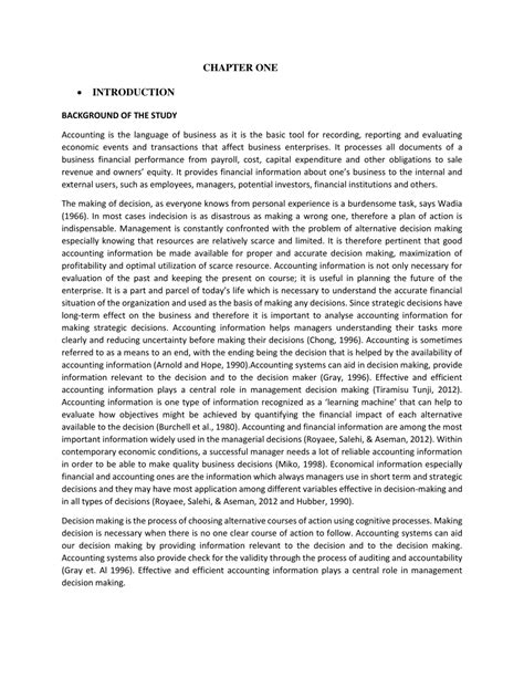 introduction and background of the study format