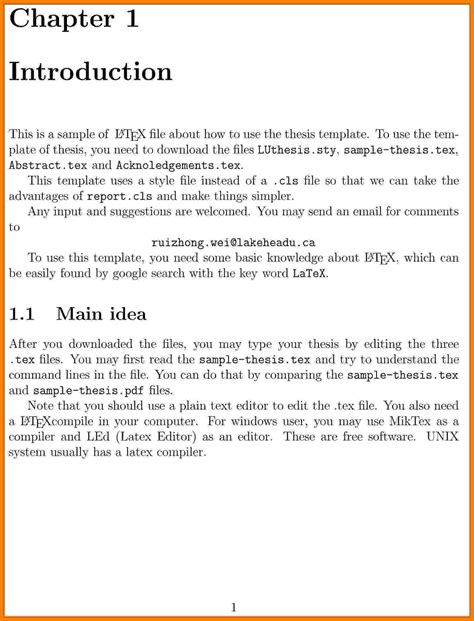 introduction in presenting a report example