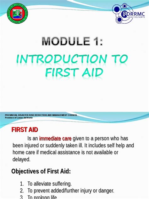 introduction of first aid ppt