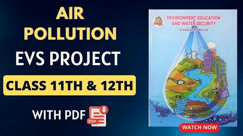 introduction of pollution for project class 11