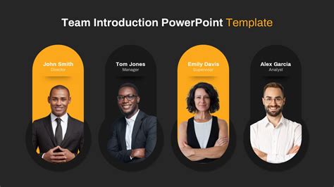 introduction slide powerpoint template