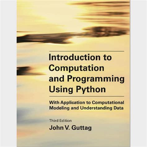 introduction to computation and programming using python by mit professor john v guttag