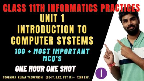introduction to computer system class 11 ip mcq