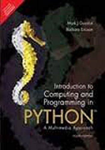 introduction to computing and programming in python 4 e book