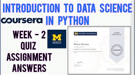 introduction to data science in python coursera answers