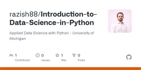 introduction to data science in python michigan github