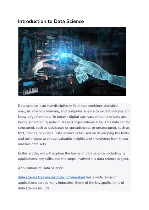 introduction to data science ppt download
