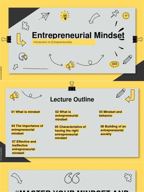 introduction to entrepreneurial mindset pdf notes