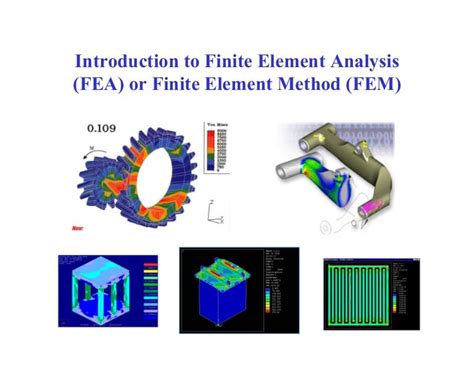 introduction to finite element analysis nptel
