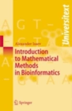 introduction to mathematical methods in bioinformatics pdf