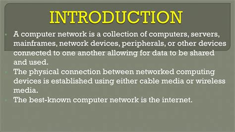 Introduction To Networks And Computer Hardware