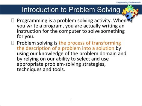introduction to problem solving in computer science pdf