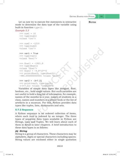 introduction to python class 11 ncert