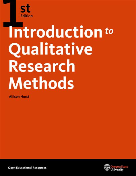 introduction to qualitative research methods