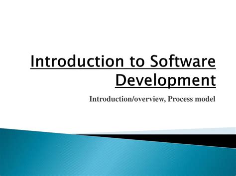 introduction to software development uts