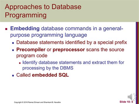 introduction to sql programming techniques